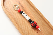 Load image into Gallery viewer, Personalised Lady Bird Keyring
