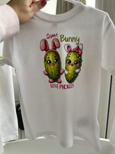 Load image into Gallery viewer, Some Bunny Love Pickles T-shirt
