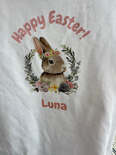 Load image into Gallery viewer, Personalised  Easter Bunny T-shirt
