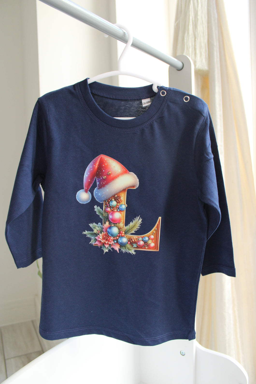 Personalised Christmas Long sleeve top