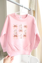 Load image into Gallery viewer, Pink Christmas Gingerbread house Sweatshirt

