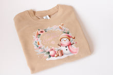 Load image into Gallery viewer, Merry Christmas Wreath Sweatshirt
