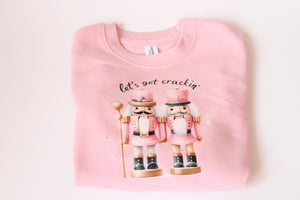 Pink Nutcracker Christmas Sweatshirt