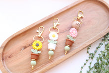Load image into Gallery viewer, Personalised Engraved Flower Pot Key Ring
