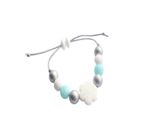 Load image into Gallery viewer, Snowflake Silicone Adjustable Bracelet
