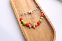 Load image into Gallery viewer, Gingerbread Man Silicone Adjustable Bracelet
