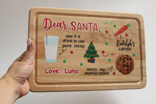 Load image into Gallery viewer, Personalised Christmas Eve Santa Cookie Tray
