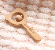 Load image into Gallery viewer, Personalised Wooden Rattle Toy
