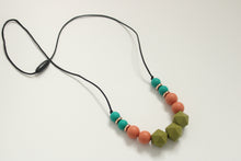 Load image into Gallery viewer, Silicone Nursing Necklace: True Spring
