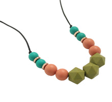 Load image into Gallery viewer, Silicone Nursing Necklace: True Spring
