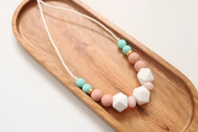 Load image into Gallery viewer, Silicone Nursing Necklace - Dusky pink
