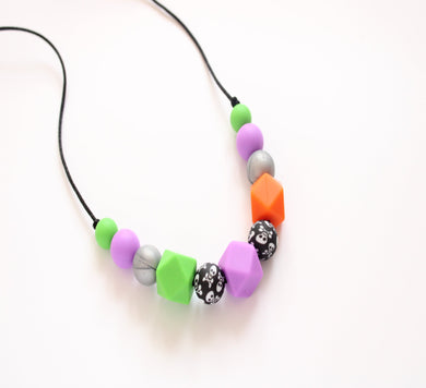 Halloween Silicone Teething Necklace 