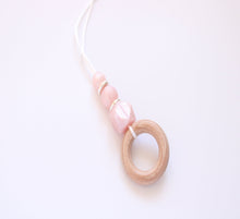 Load image into Gallery viewer, Nursing necklace in Pearl Pink
