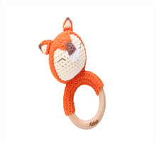 Load image into Gallery viewer, Personalised Fox Rattle
