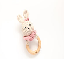 Load image into Gallery viewer, Personalised Bunny Rattle
