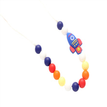 Load image into Gallery viewer, Rocket Ship Kids Necklace
