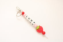 Load image into Gallery viewer, Personalised Keyring Bag charm
