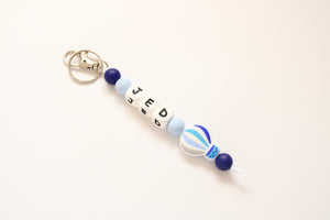 Personalised Keyring Bag charm