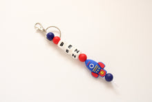 Load image into Gallery viewer, Personalised Keyring Bag charm
