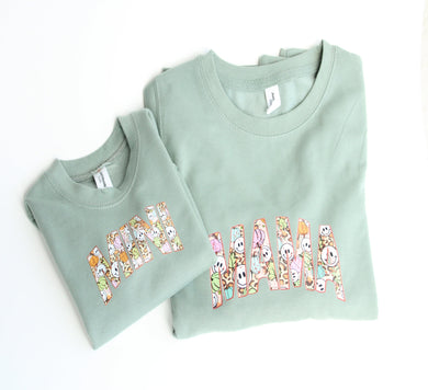 Mama and Mini Matching Halloween Sweatshirts
