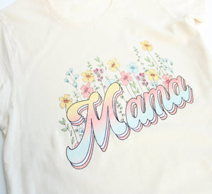 Mama Floral T-shirt
