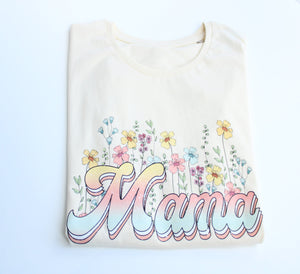 Mama Floral T-shirt