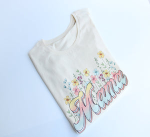 Floral Mama t-shirt