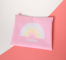 Load image into Gallery viewer, Personalised Pencil Case with Rainbow
