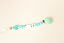 Load image into Gallery viewer, Personalised Daisy Flower Dummy clip
