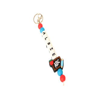 Personalised Keyring ABC