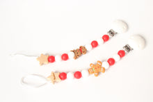 Load image into Gallery viewer, Personalised Christmas Dummy clip
