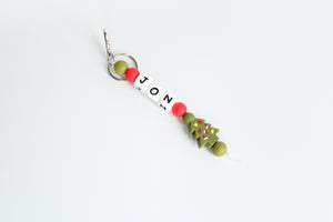 Personalised Christmas Keyring