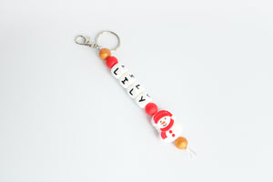 Personalised Christmas Keyring