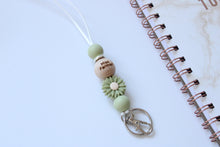 Load image into Gallery viewer, Personalised Flower Daisy Engraved Lanyard
