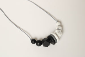 Monochrome Teething Necklace