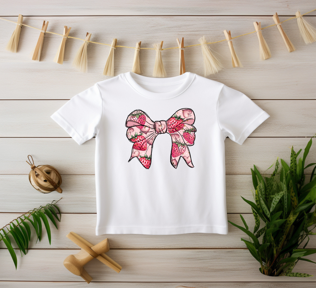 Strawberry Bow T-shirt