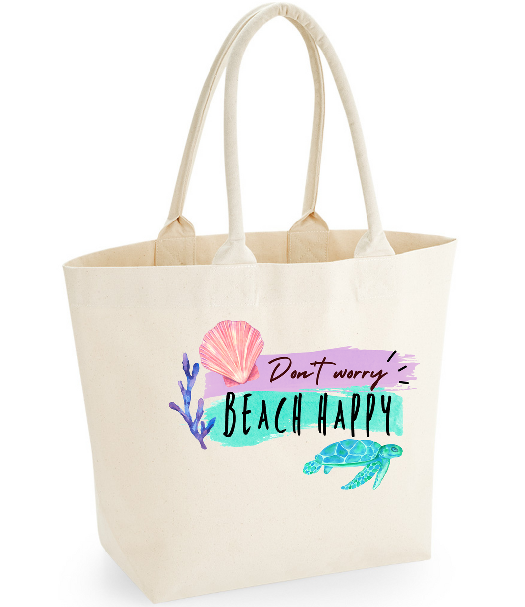 Beach Bag - Don't worry Beach happy