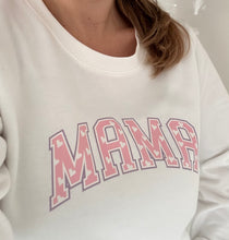Load image into Gallery viewer, Mama Slogan  sweatshirt - Hearts
