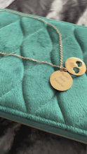 Load and play video in Gallery viewer, Personalised 14k Rose Gold Name Necklace Engraved Stainless Steel Keepsake
