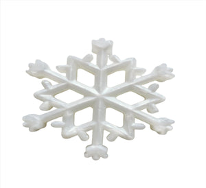 Christmas Pearl Snowflake Teether