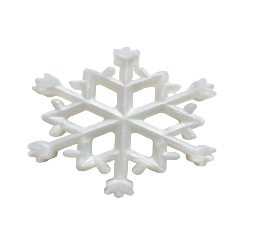 Christmas Pearl Snowflake Teether