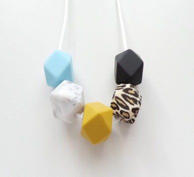 Leopard Teething necklace