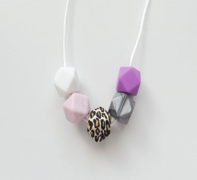 Leopard Silicone Necklace
