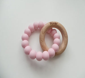 Personalised Engraved Teething Ring