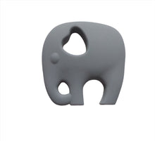 Load image into Gallery viewer, Silicone Grey Elephant Teether
