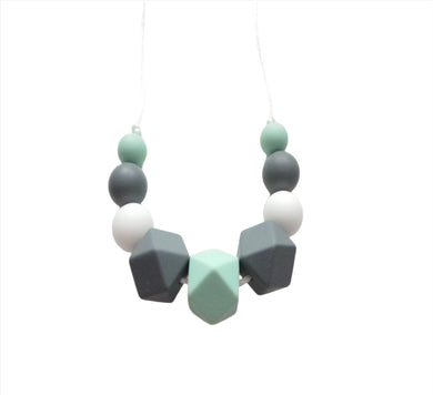 Mint & Grey Mama necklace