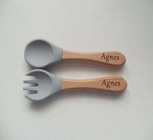 Personalised Engraved Baby gift set