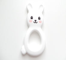 Load image into Gallery viewer, Silicone Bunny Teething Toy
