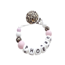 Load image into Gallery viewer, Leopard &amp; Pink Dummy clip

