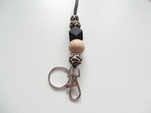 Load image into Gallery viewer, Personalised Engraved Lanyard, Beaded Lanyard
